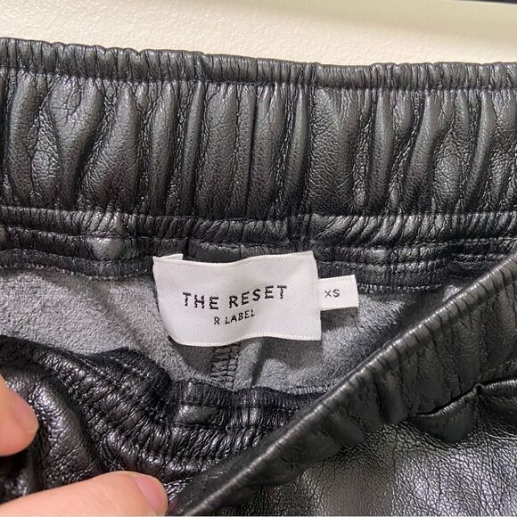 The Reset R Label Vegan Leather Pants sz XS - Picture 7 of 7